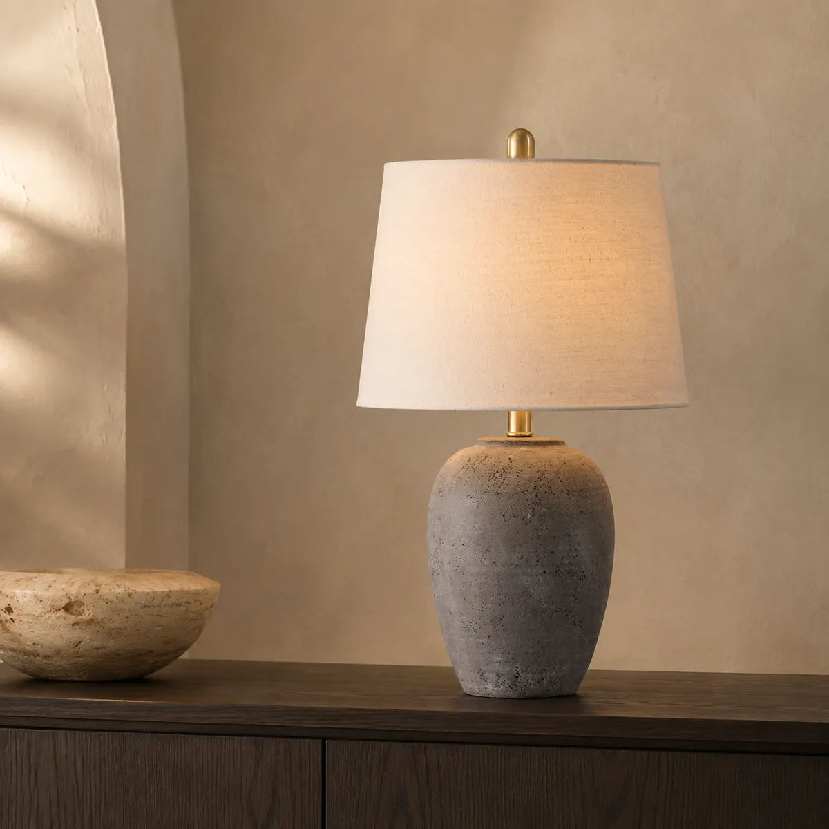Rayloria Rustic Farmhouse Table Lamp