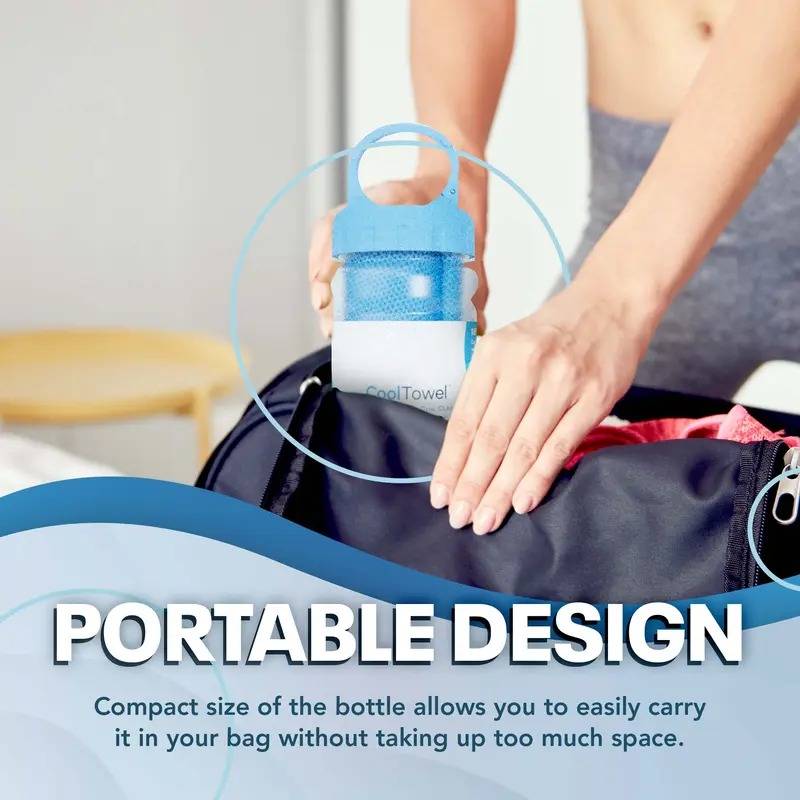 ⏰Summer Sale Buy 1 Get 1 Free❄💦Cold Sweat Towel You Can Use Anywhere, Anytime! Reusable Soft Absorbent Cooling Portable