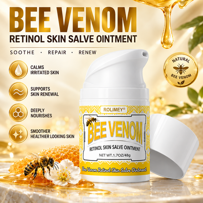 👨‍⚕️Official Brand Store | Rolimey® Bee Venom Retinol Skin Salve Ointment