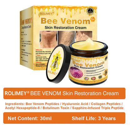 🧑‍⚕️Rolimey® Bee venom Pro Comprehensive Cream —Tightening for Skin Types 🔥
