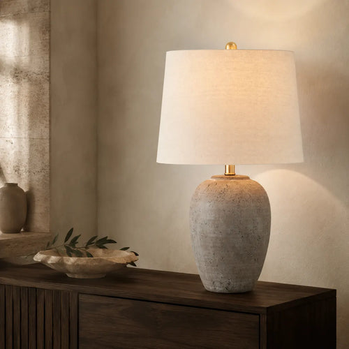Rayloria Rustic Farmhouse Table Lamp