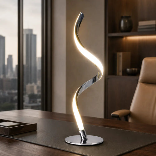 Rayloria Modern Spiral Table Lamp