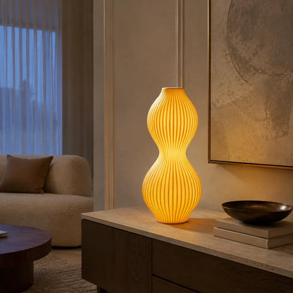 Rayloria Hourglass Ceramic Table Lamp